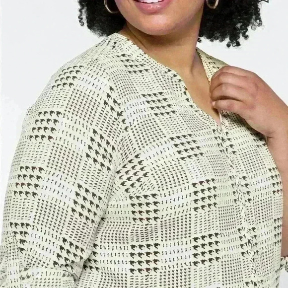 41 Hawthorn Katie High Low Hem Blouse 2X item 2G - Picture 4 of 8